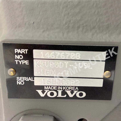 14676708 насос K5V80DT-1V9L-1E01-V вентилятора VOLVO гидравлический EC950E