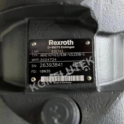 Мотор конечной передачи A6VE107HZ3 мотора 26393841 перемещения экскаватора XE470 63W-VZL22XB-S