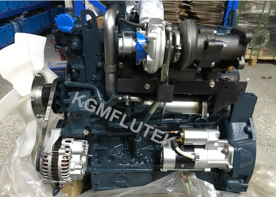 Собрание двигателя дизеля V3800DI-T Kubota экскаватора 60.7KW 2200RPM