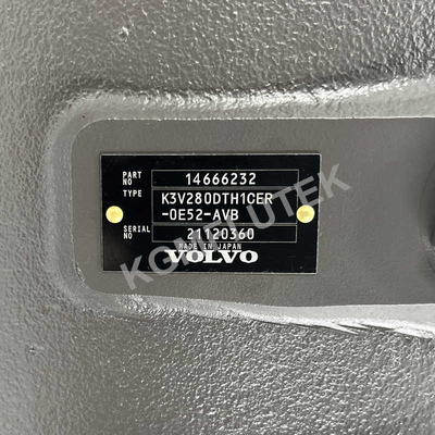 14666232 гидронасос K3V280DTH-0E52 экскаватора тяжелых частей EC750
